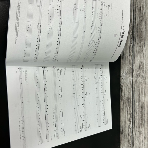 Lamb of God Ashes of the Wake Songbook Sheet Music Guitar - Picture 4 of 7